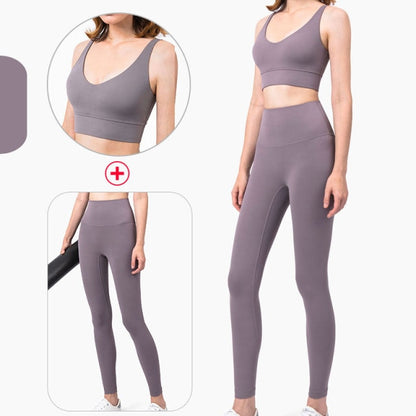 Dámské high waisted legíny na cvičení