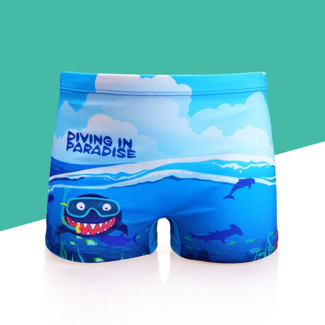 Chlapecké plavky s roztomilým vzorem