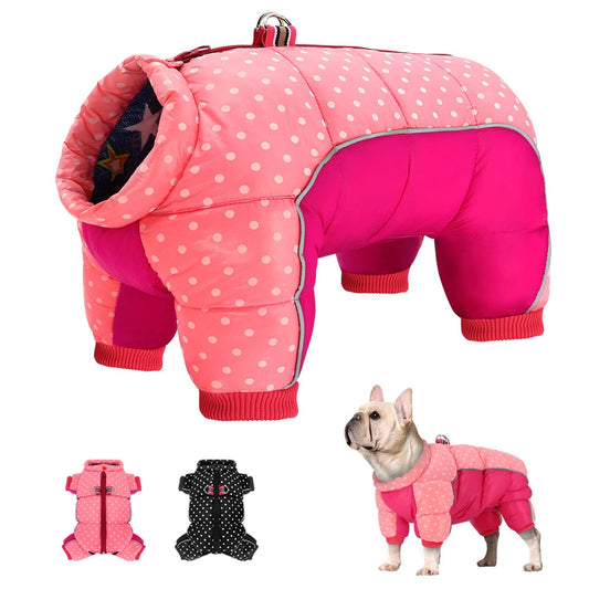 Zimní teplá bunda pro psy