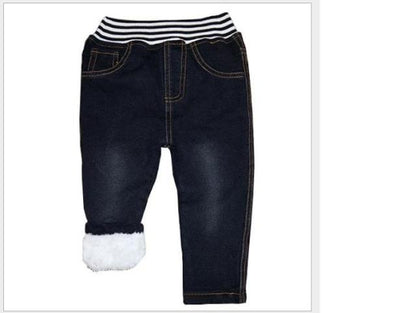 Teplé unisex dětské kalhoty