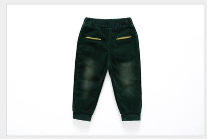 Teplé unisex dětské kalhoty