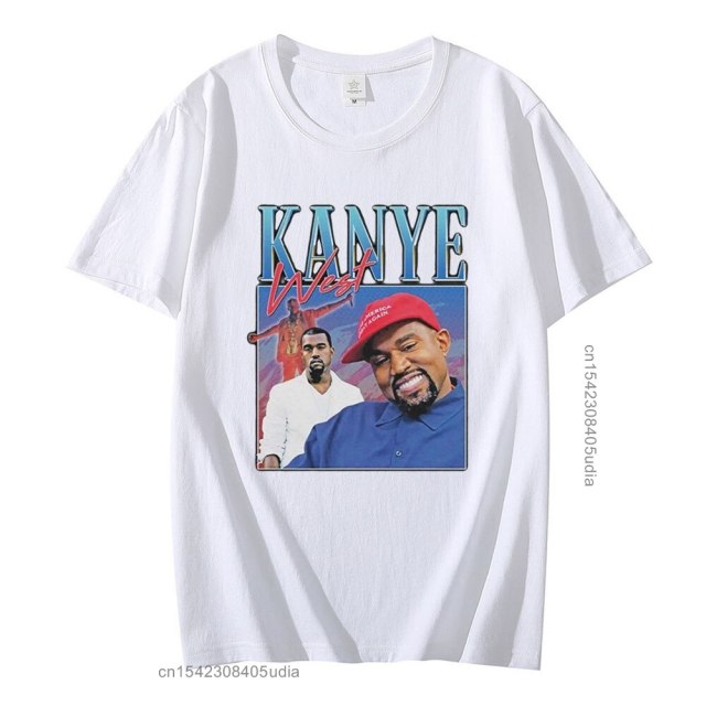 Stylové hip-hop triko Kanye West