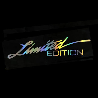 Nálepka na auto Limited edition