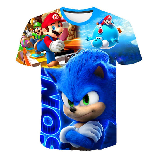 Chlapecké 3D triko Sonic