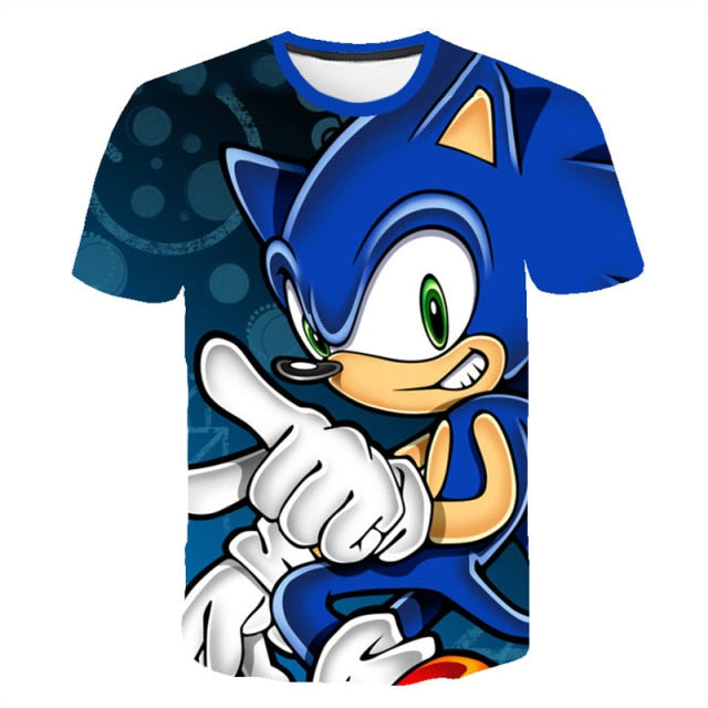 Chlapecké 3D triko Sonic