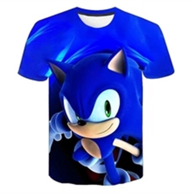 Chlapecké 3D triko Sonic