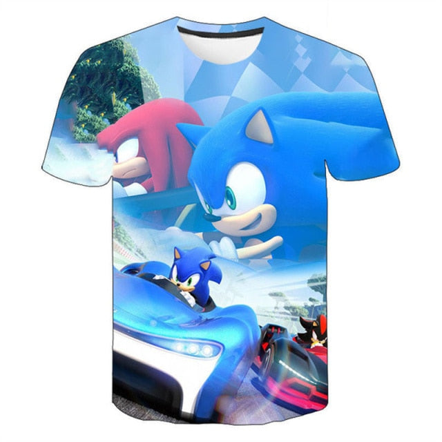 Chlapecké 3D triko Sonic