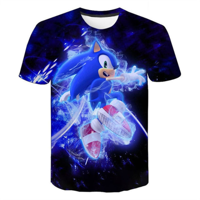 Chlapecké 3D triko Sonic