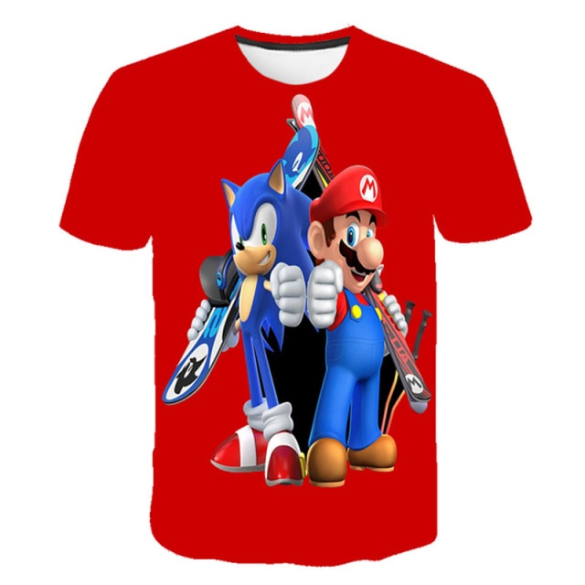 Chlapecké 3D triko Sonic