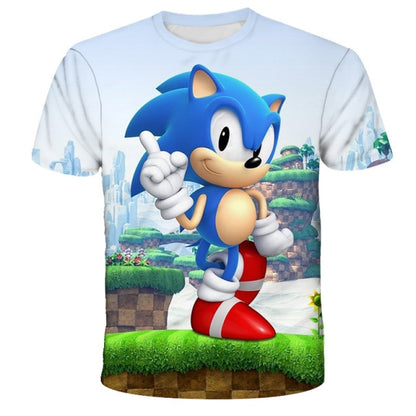Chlapecké 3D triko Sonic