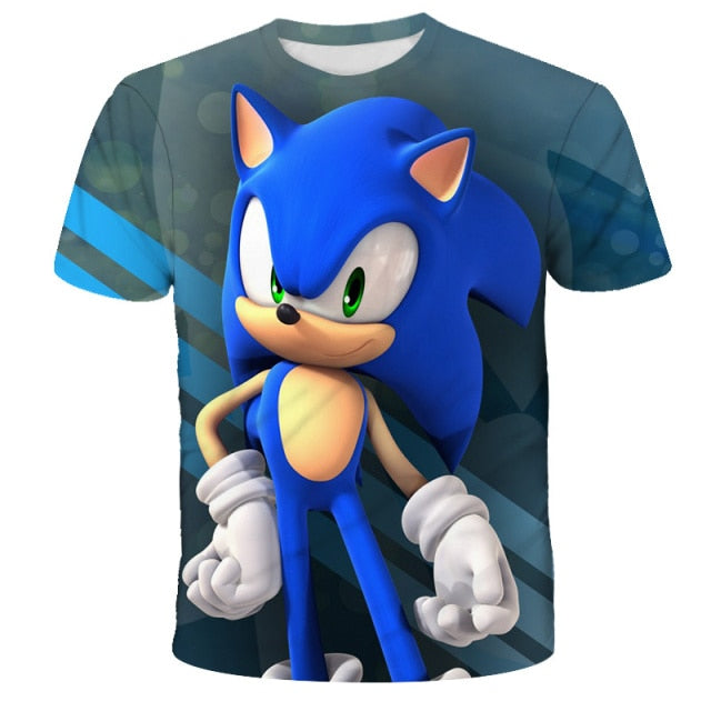Chlapecké 3D triko Sonic