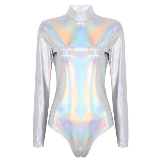 Dámské holografické body na gymnastiku (Skladem v ČR)