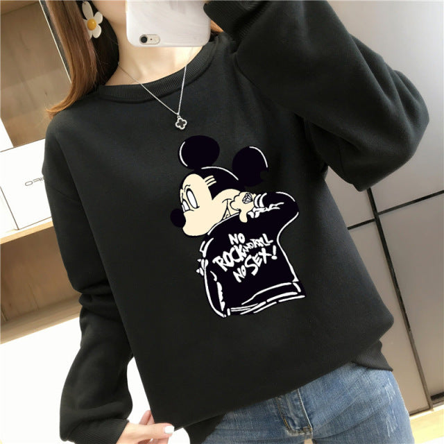 Dámská vtipná mikina Mickey Mouse
