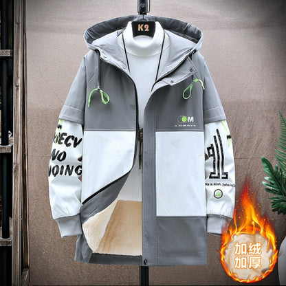 Pánská zimní hip hop bunda