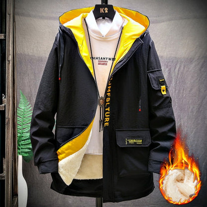 Pánská zimní hip hop bunda