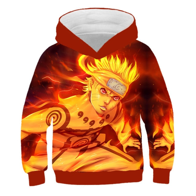 Dětská 3D mikina Naruto