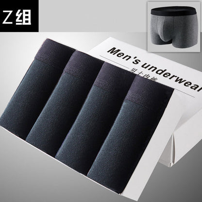 Set jednoduchých pánských boxerek 4 ks