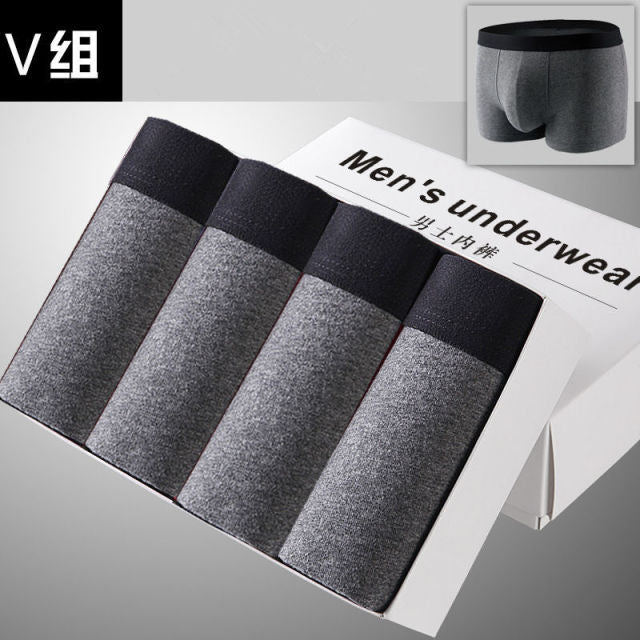 Set jednoduchých pánských boxerek 4 ks