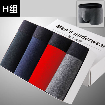 Set jednoduchých pánských boxerek 4 ks