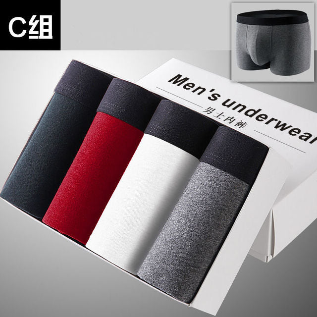 Set jednoduchých pánských boxerek 4 ks