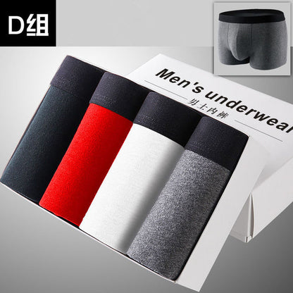 Set jednoduchých pánských boxerek 4 ks