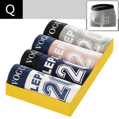Set jednoduchých pánských boxerek 4 ks