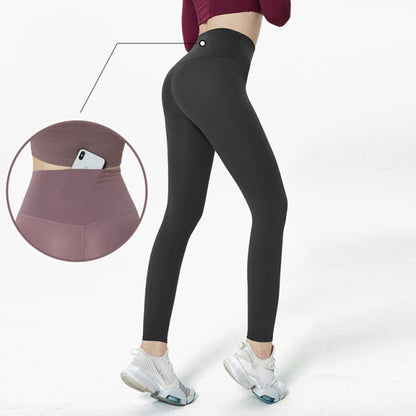 Dámské high waisted legíny na cvičení
