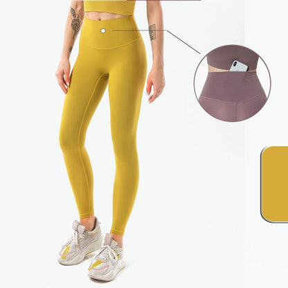 Dámské high waisted legíny na cvičení