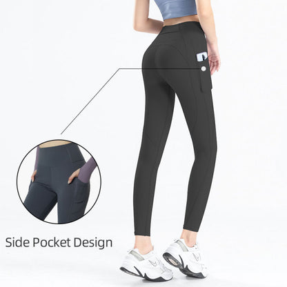 Dámské high waisted legíny na cvičení