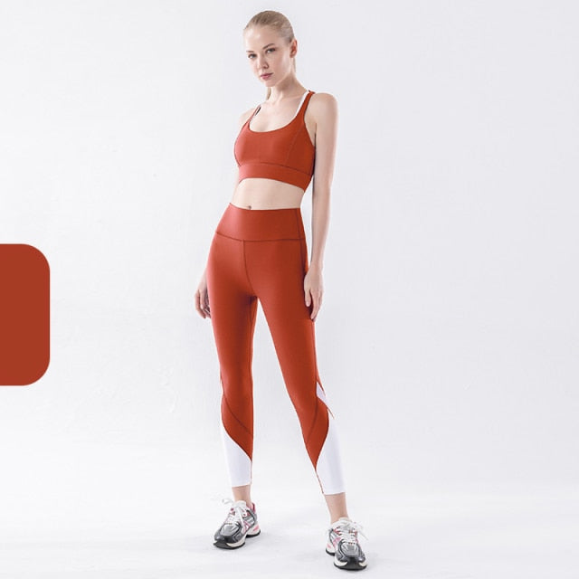 Dámské high waisted legíny na cvičení