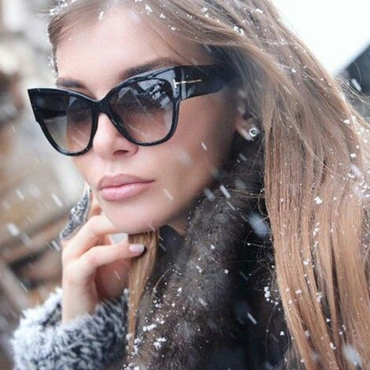 Dámské cat eye sluneční brýle