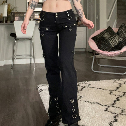 Dámské punk kalhoty
