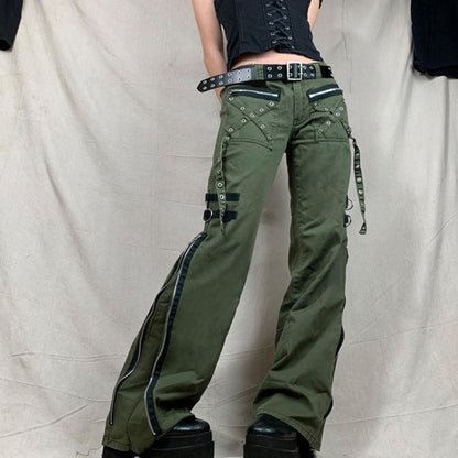 Dámské punk kalhoty
