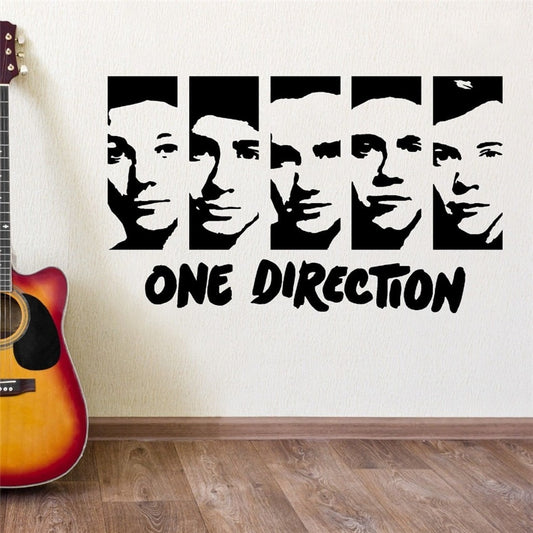 Nálepka na zeď One Direction
