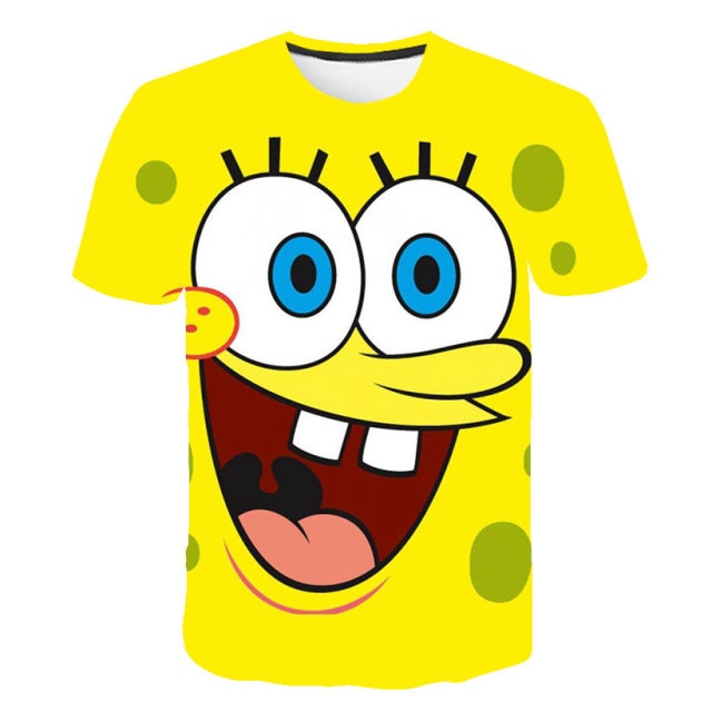 Dětské triko s potiskem Spongebob