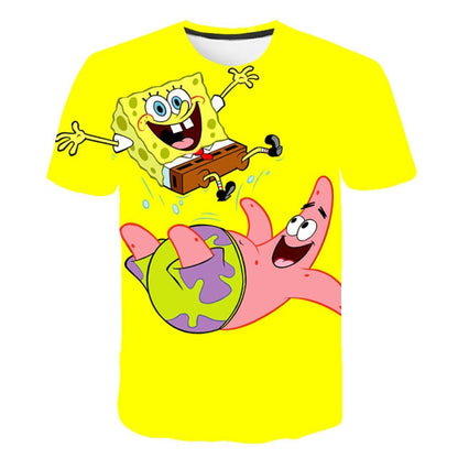 Dětské triko s potiskem Spongebob