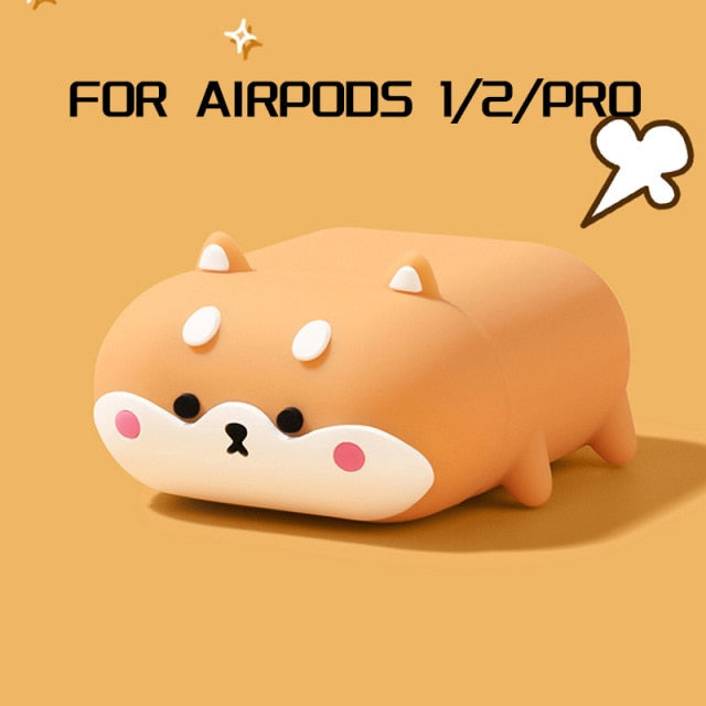 Roztomilý 3D obal na sluchátka AirPods