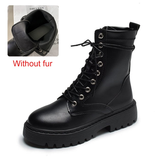 Dámské vysoké zimní boty