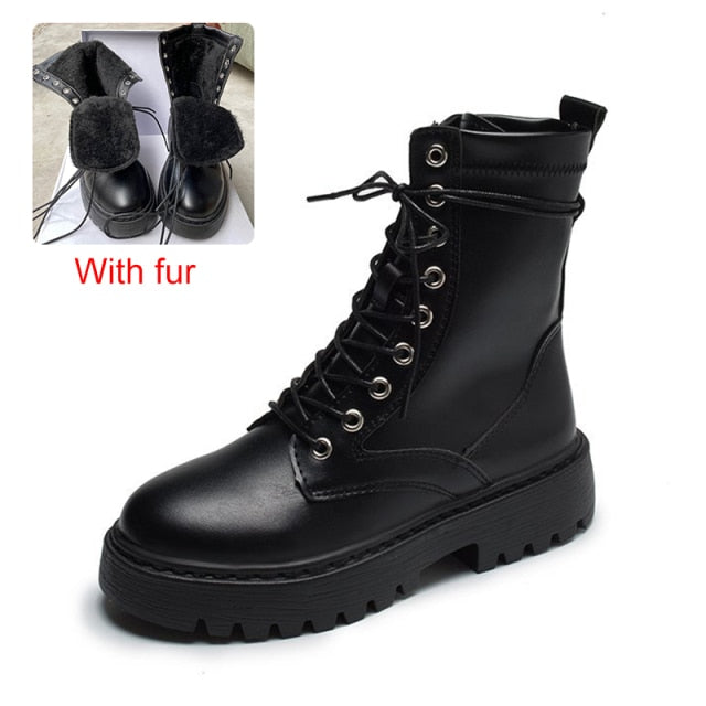 Dámské vysoké zimní boty