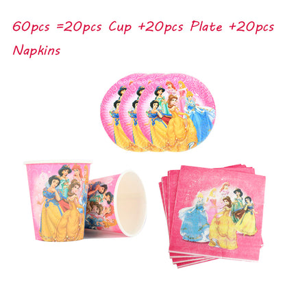 Doplňky na oslavu Disney princezny