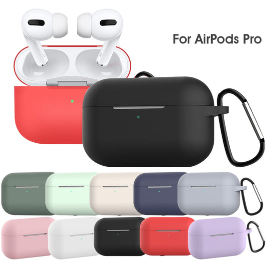 Jednoduchý silikonový obal na sluchátka Apple AirPods