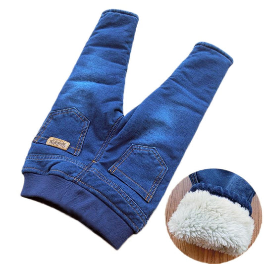 Teplé unisex dětské kalhoty