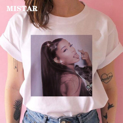 Dámské triko s potiskem Ariana Grande