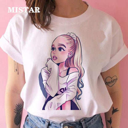 Dámské triko s potiskem Ariana Grande