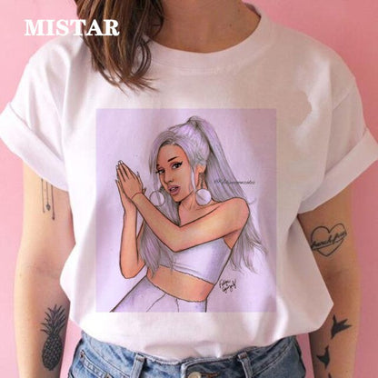 Dámské triko s potiskem Ariana Grande