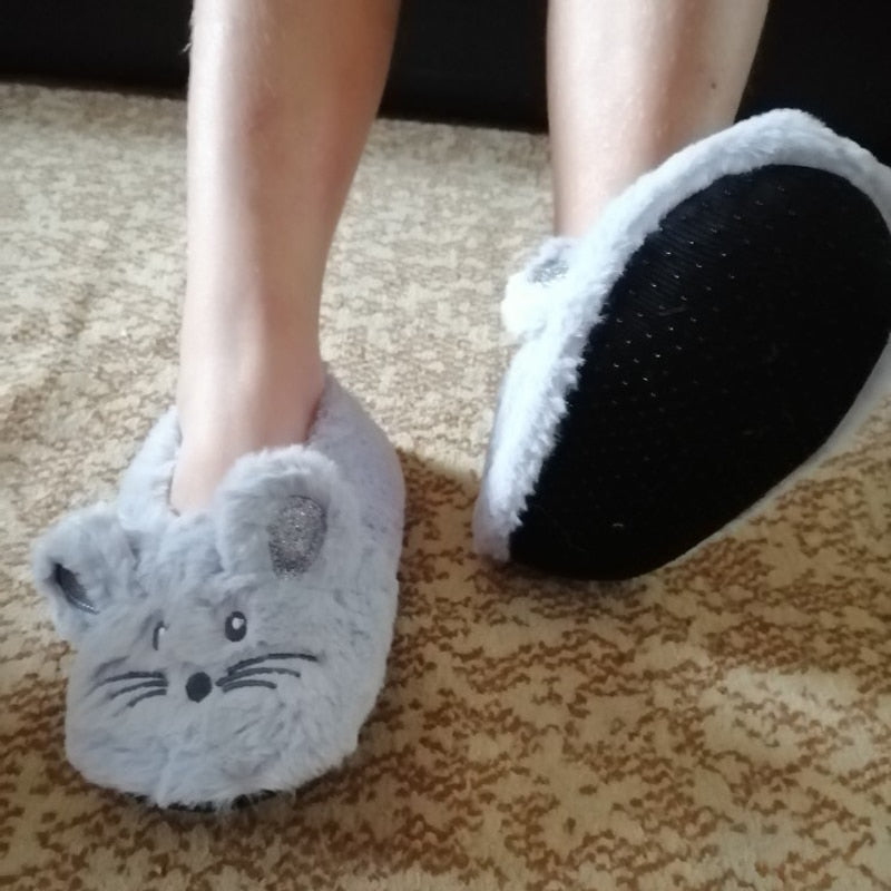 Dámské teplé papuče