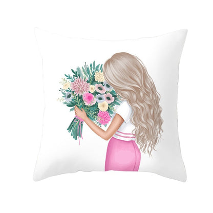 Romantický povlak na polštář