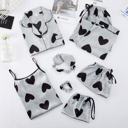 Elegantní pyžamový set 7ks