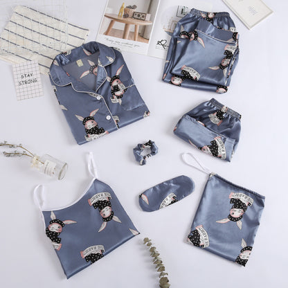 Elegantní pyžamový set 7ks