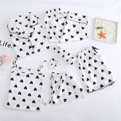 Elegantní pyžamový set 7ks